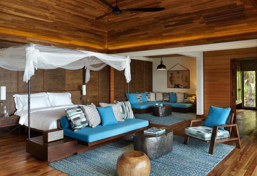 ویلای یک اتاق خوابه با استخر شنا, Six Senses Zil Pasyon, Seychelles