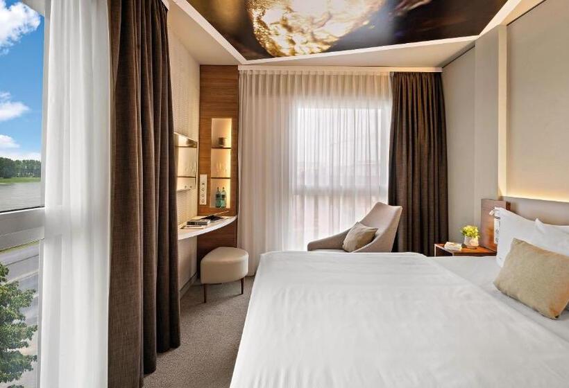 带大床的标准间, Hey Lou Hotel Monheim Am Rhein