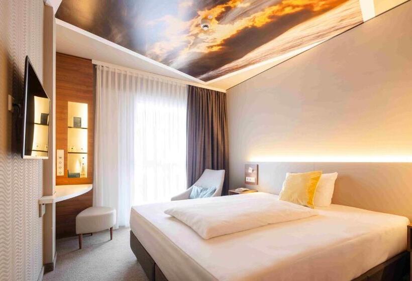 带大床的标准间, Hey Lou Hotel Monheim Am Rhein