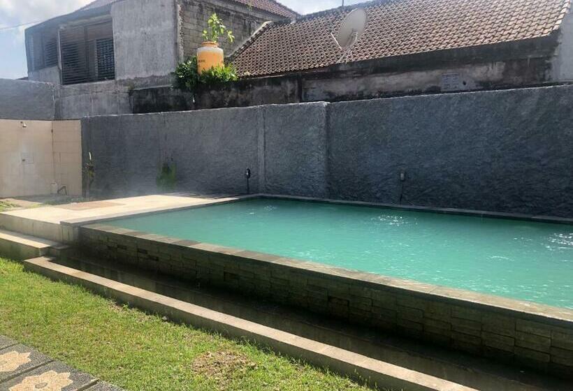 스탠다드 룸 풀장 전망, Nomad Tropical Hostel Canggu