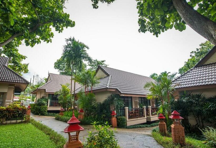 Номер Стандарт Вид на Сад, Chiangkhong Teak Garden Riverfront Onsen Hotel  Sha Extra Plus