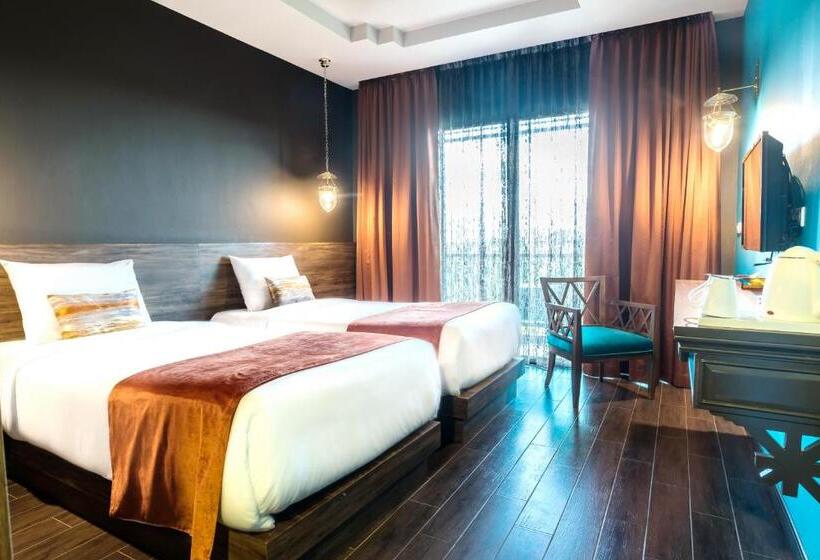 Номер Deluxe, Chiangkhong Teak Garden Riverfront Onsen Hotel  Sha Extra Plus