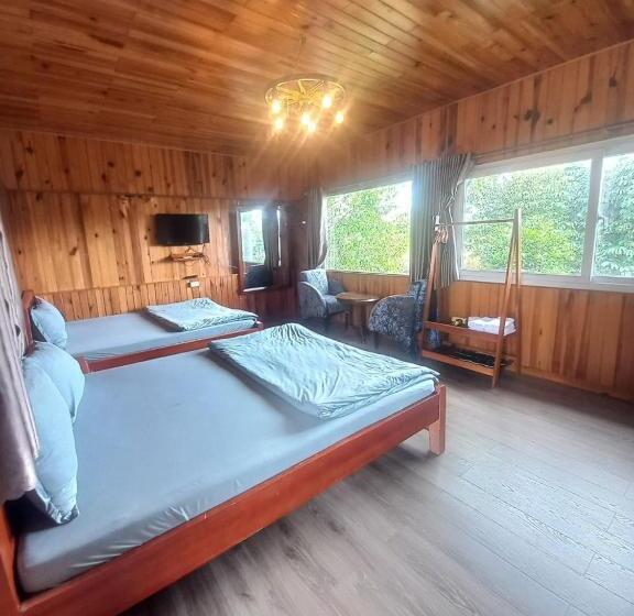 اتاق استاندارد با چشم‌انداز باغ, Homestay Mai Anh đào