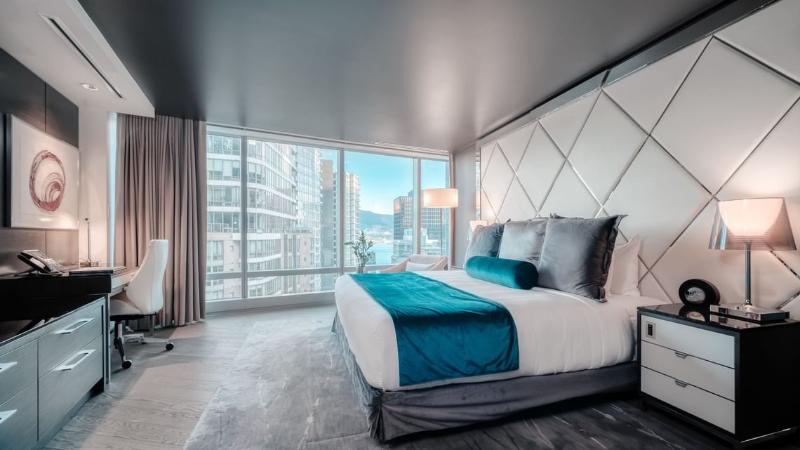 스탠다드 룸 킹사이즈 침대, Paradox Hotel Vancouver