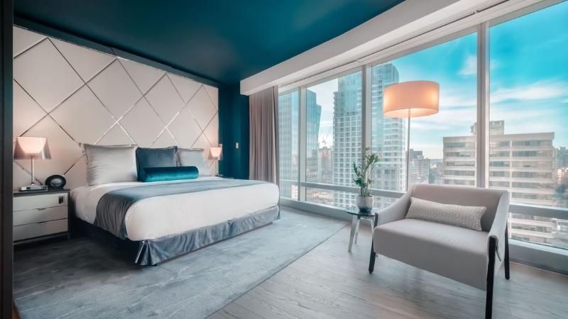带大床的标准间, Paradox Hotel Vancouver