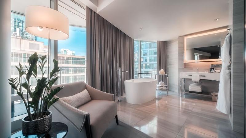 스탠다드 룸 킹사이즈 침대, Paradox Hotel Vancouver