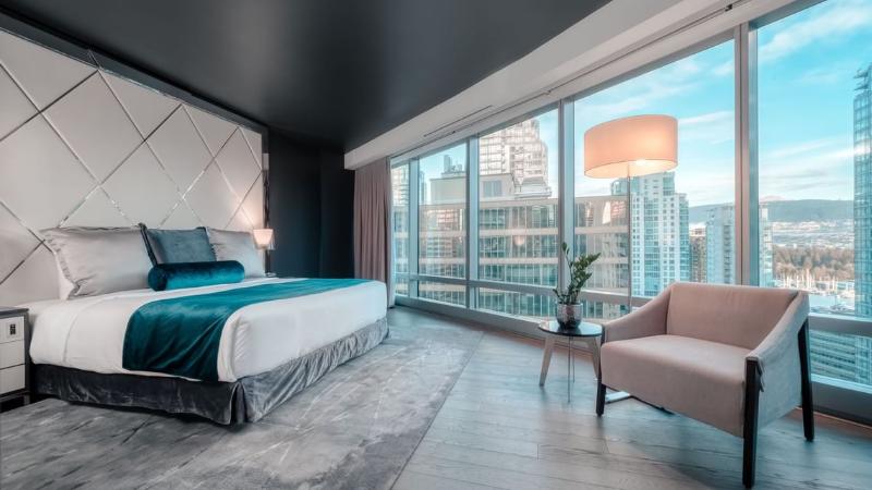 带大床的标准间, Paradox Hotel Vancouver
