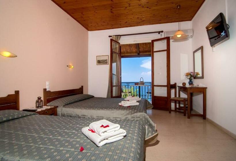 اتاق استاندارد با چشم‌انداز دریا, Villa Levante