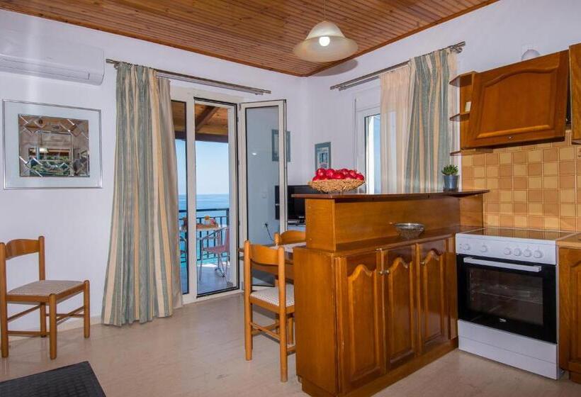 آپارتمان 1 خوابه با چشم‌انداز دریا, Villa Levante