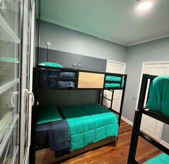 سرير فى غرفة مشتركه, Casa Ribera Hotel Providencia