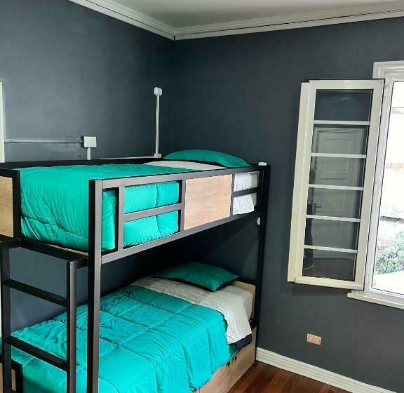 سرير فى غرفة مشتركه, Casa Ribera Hotel Providencia