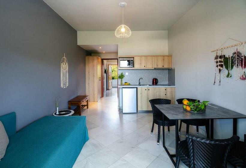 침실 1개 바다 전망 아파트, Anthos Apartments