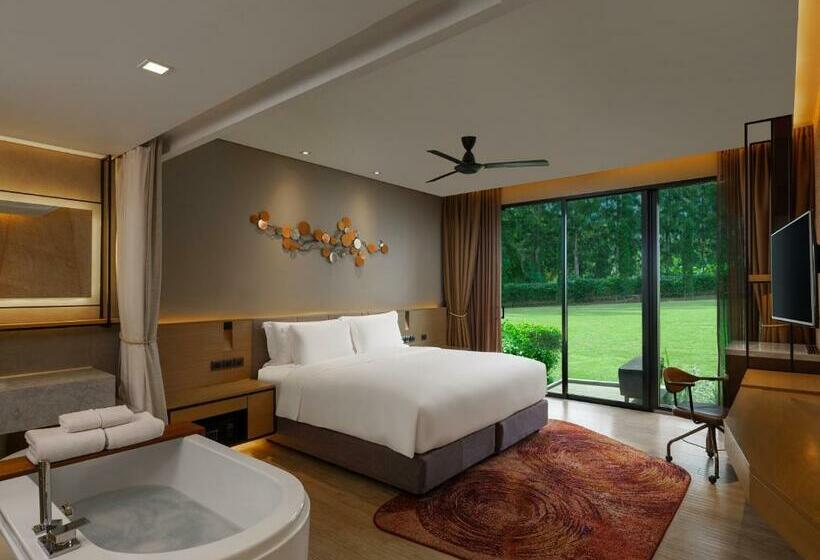 带大床的豪华间, Dusitd2 Khao Yai