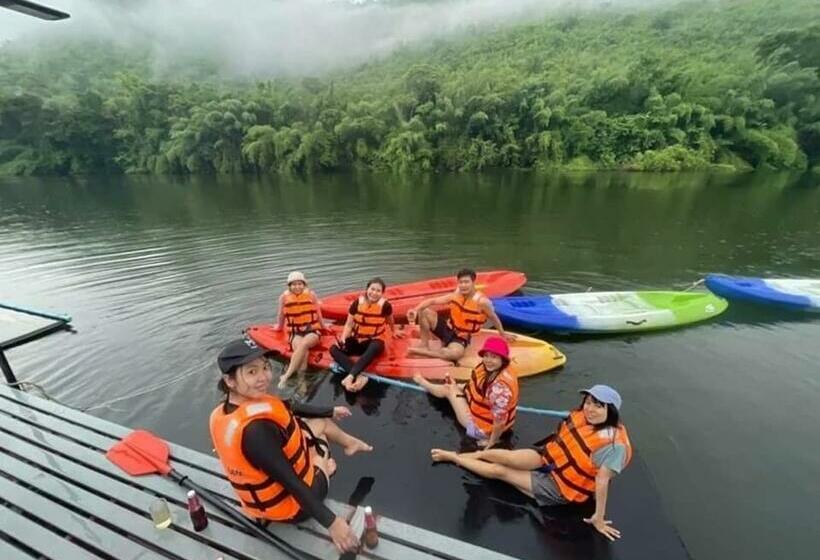 Standard studio with lake view, Lake Hill Resort Kanchanaburi