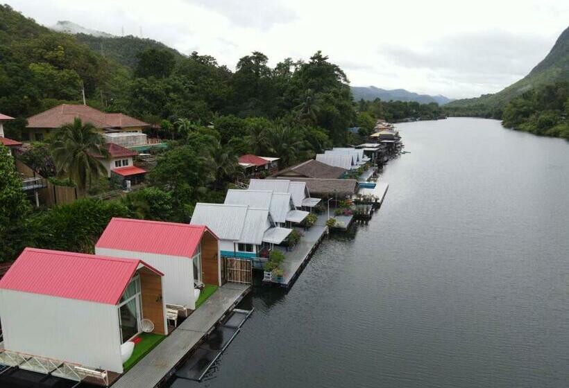 Deluxe room with river view, Lake Hill Resort Kanchanaburi