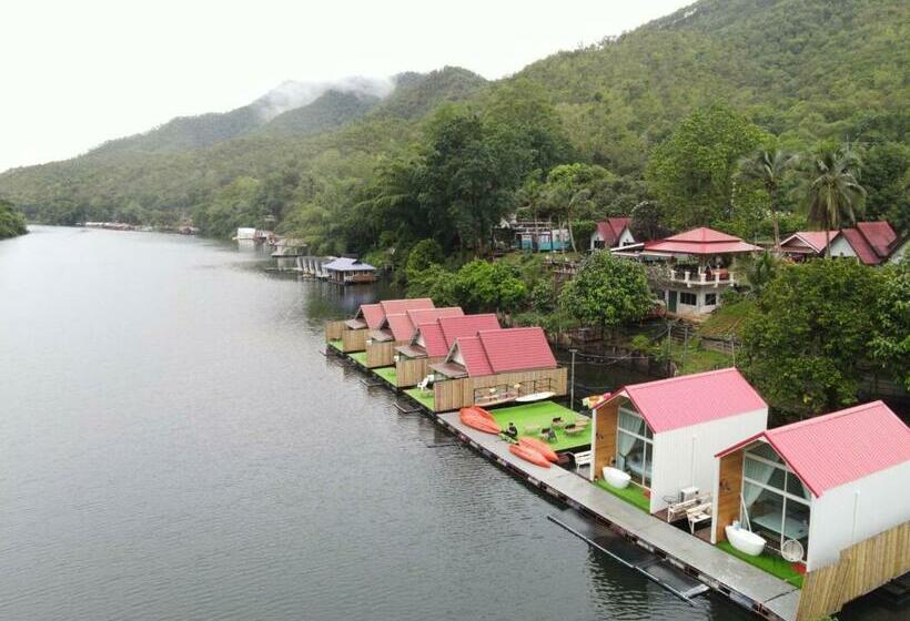 Deluxe room with river view, Lake Hill Resort Kanchanaburi