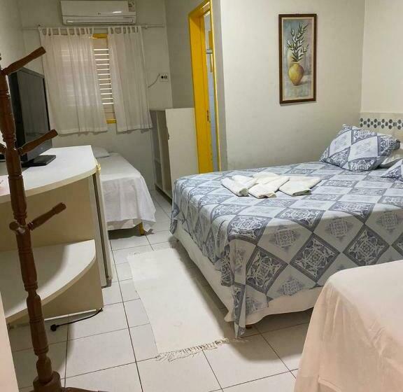Quarto Triplo Estandar, Pousada Kanamary