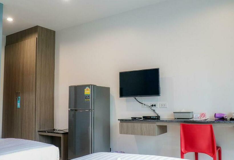 חדר דלוקס עם מרפסת, S2 Airport Residence