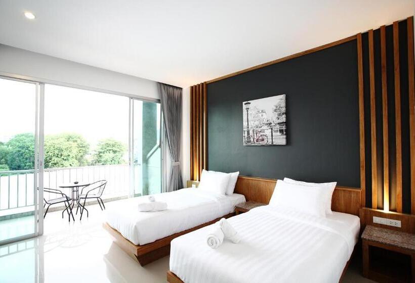 اتاق استاندارد با چشم‌انداز شهر, The Malika Hotel   Sha Extra Plus