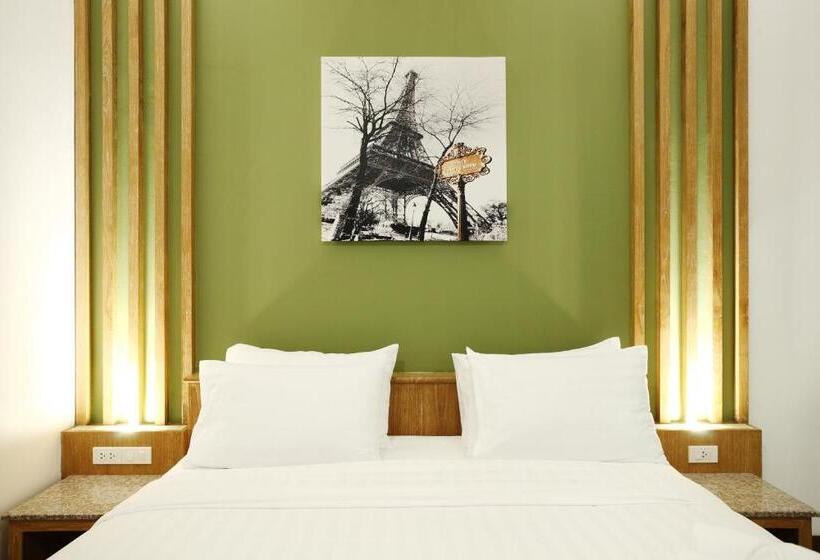 اتاق استاندارد با چشم‌انداز باغ, The Malika Hotel   Sha Extra Plus