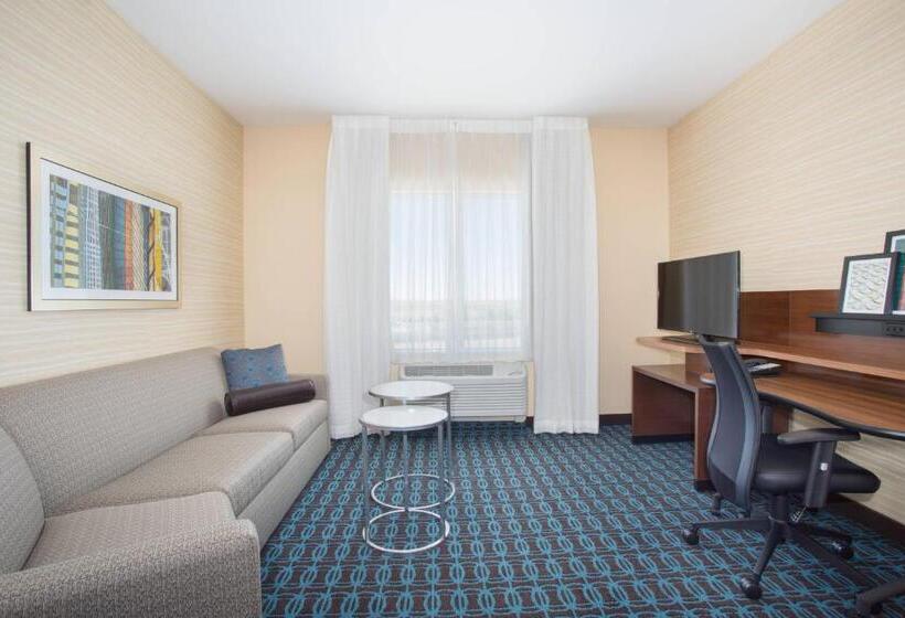 Люкс Кровать Кинг, Fairfield Inn & Suites By Marriott Burlington