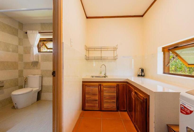 اتاق خانوادگی با چشم‌انداز باغ, The Garden House Phu Quoc Resort