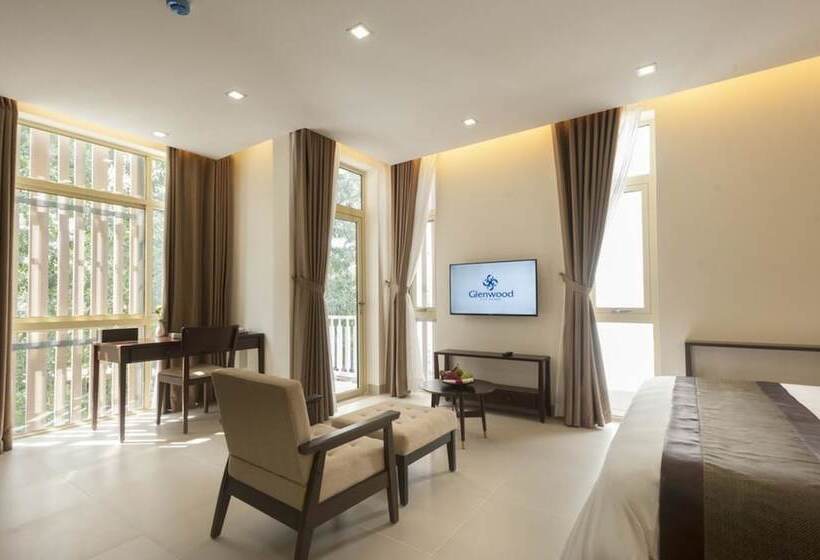 اتاق لوکس با بالکن, Glenwood City Resort