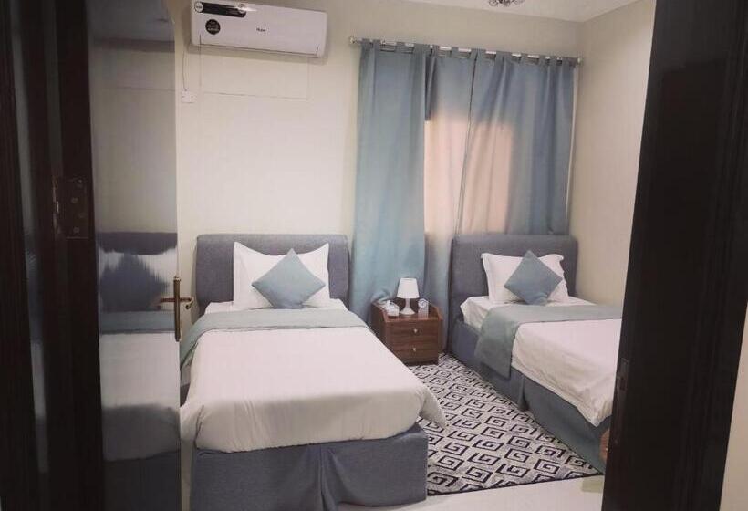 آپارتمان 2 خوابه, شقق صدى للوحدات السكنية المخدومة