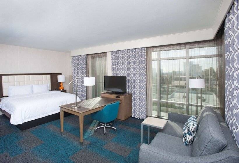 Студия Стандарт Двуспальная Кровать, Hampton Inn & Suites Lax El Segundo