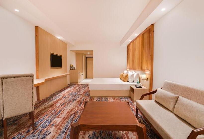 带大床的标准间, Lemon Tree Hotel, Haridwar