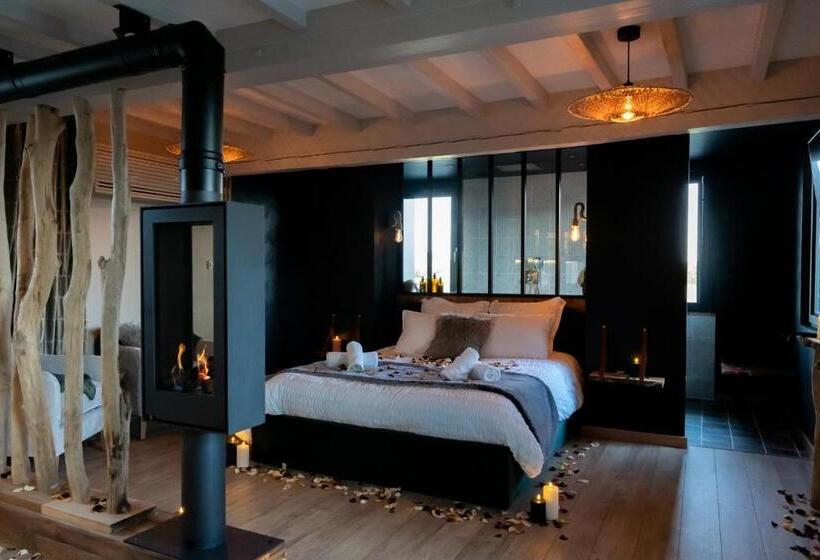 Люкс с гидромассажем, Domaine De La Baie De Somme, Suite Vanadis