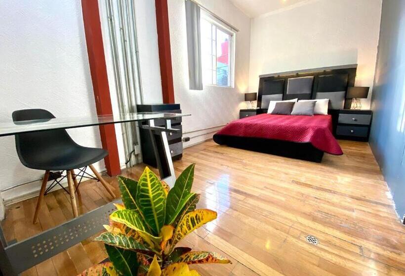 Номер Стандарт Совместная Ванная, Roomies Hostel Reforma El ángel
