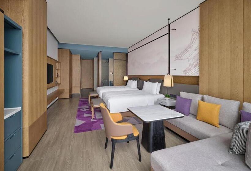 Номер Deluxe Вид на Город, Jw Marriott Hotel Xi An Southwest