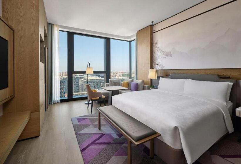 Номер Deluxe Кровать Кинг Вид на Город, Jw Marriott Hotel Xi An Southwest