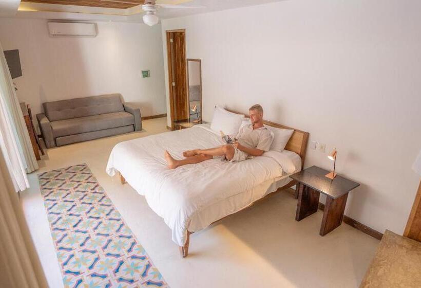 غرفة قياسية سرير كينج, Casa Pepe Hostel Boutique   Sayulita
