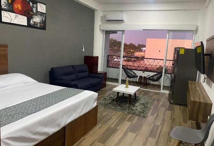 Студио Стандарт с Балконом, Lofts Terra Nuevo Vallarta