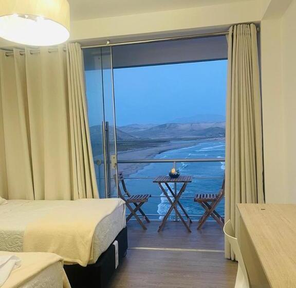 חדר דלוקס נוף לים, Serenity Inn Los Chimus