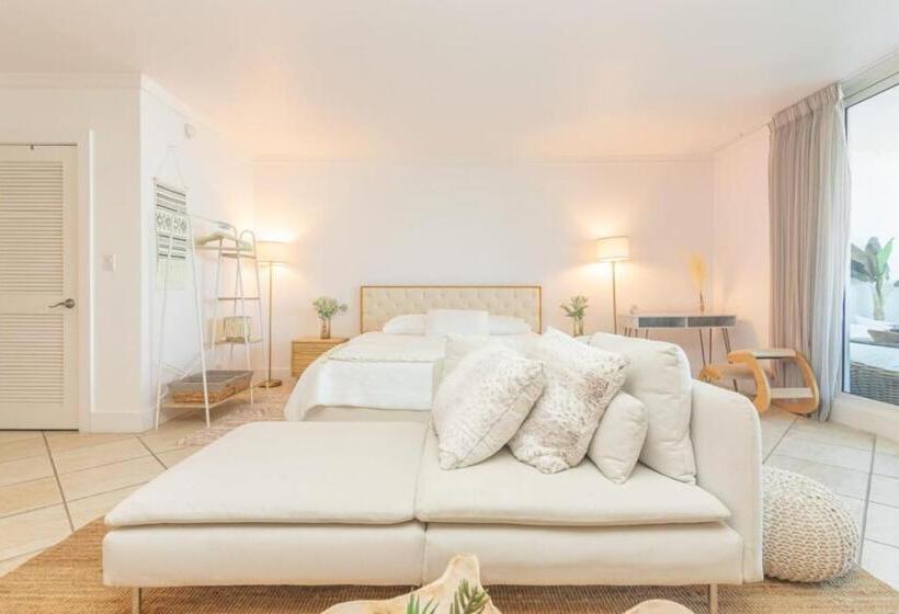 带1个卧室的带阳台的公寓, Stunning Studio With Balcony In South Beach