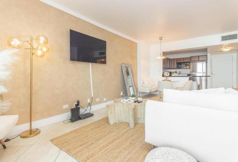 带1个卧室的带阳台的公寓, Stunning Studio With Balcony In South Beach