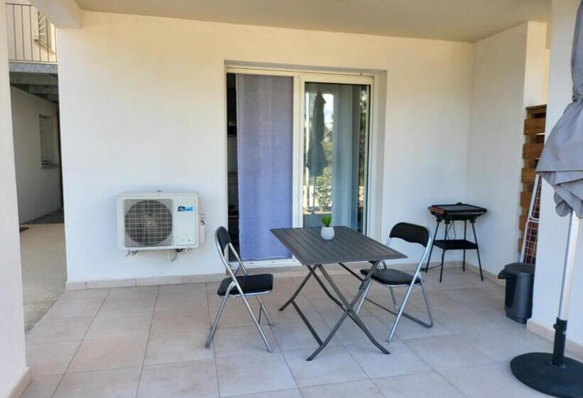 Апартаменты 1 Спальня с Террасой, Residence Marina Di Bravone