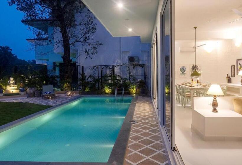 Вилла с 1 спальней и бассейном, Aroha Palms By Urban Villa And Resorts