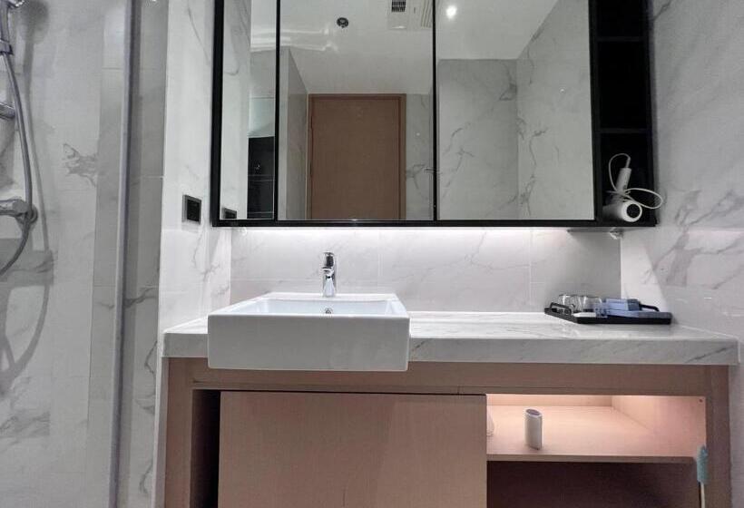 Quarto Deluxe, Kaisen Xiyue Hotel Apartment   Shenzhen International Convention And Exhibition Center