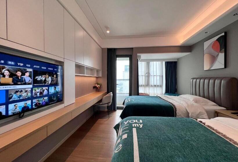 Quarto Superior, Kaisen Xiyue Hotel Apartment   Shenzhen International Convention And Exhibition Center