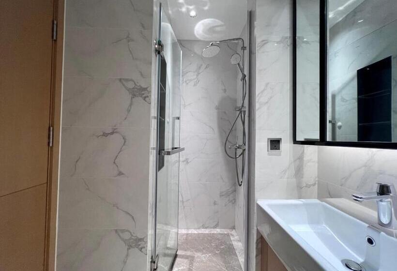 Quarto Deluxe, Kaisen Xiyue Hotel Apartment   Shenzhen International Convention And Exhibition Center