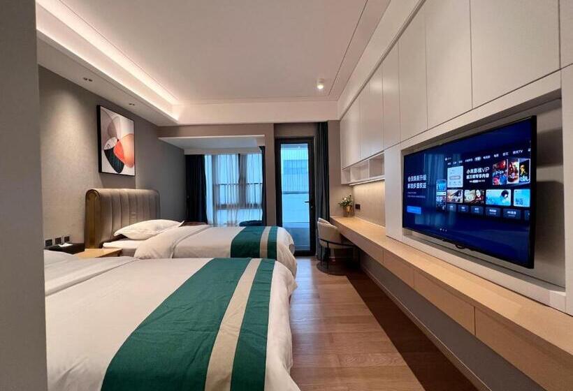 Quarto Deluxe, Kaisen Xiyue Hotel Apartment   Shenzhen International Convention And Exhibition Center