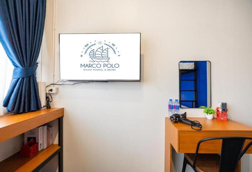 Номер Стандарт Трехместный, Marco Polo Phuket Poshtel & Bistro