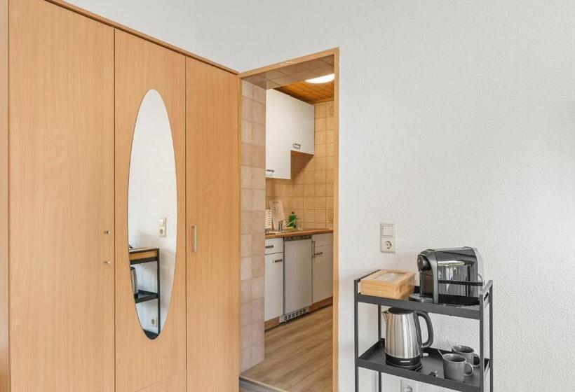 스탠다드 스튜디오 (테라스구비), Home2stay Apartmenthaus Heilbronn City Kitchen Parking Highspeed Wifi Washroom