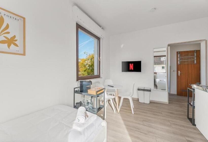 스탠다드 스튜디오, Home2stay Apartmenthaus Heilbronn City Kitchen Parking Highspeed Wifi Washroom