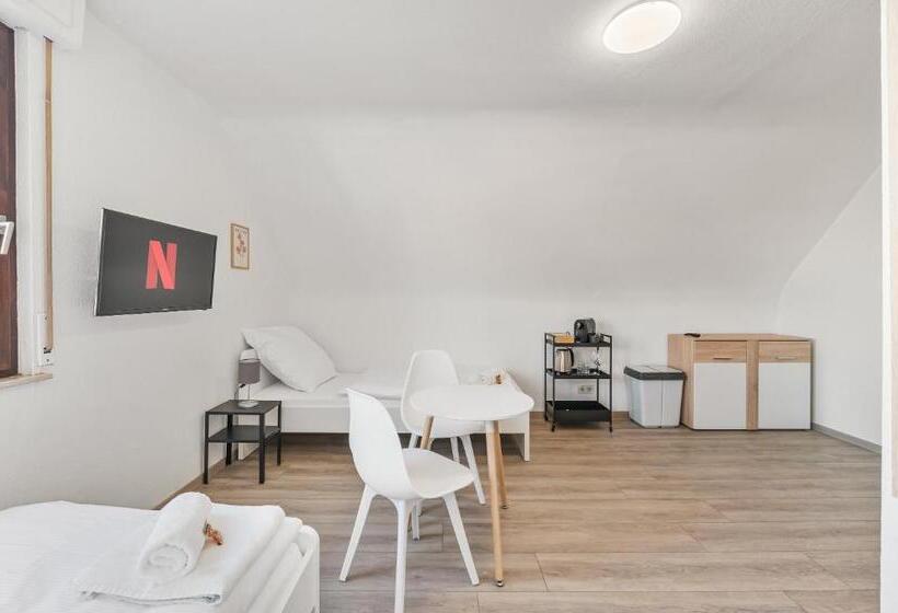 이코노미 룸, Home2stay Apartmenthaus Heilbronn City Kitchen Parking Highspeed Wifi Washroom