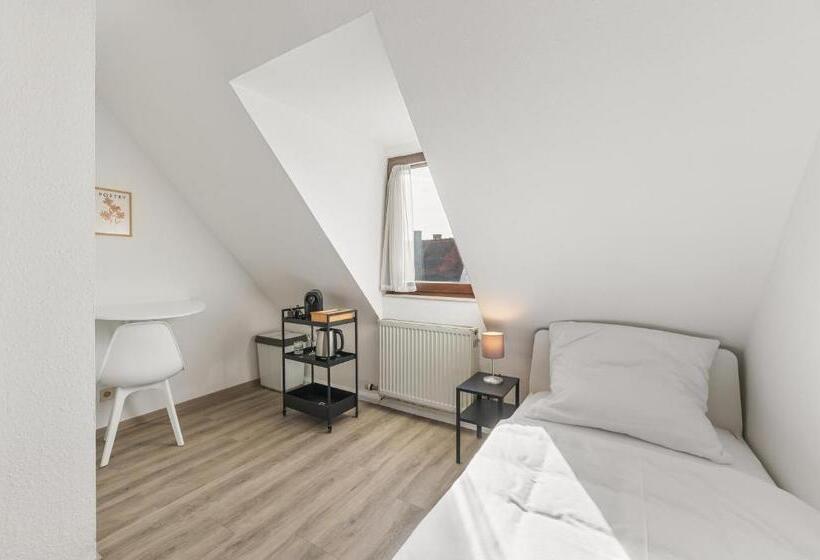 수피리어 싱글 룸, Home2stay Apartmenthaus Heilbronn City Kitchen Parking Highspeed Wifi Washroom